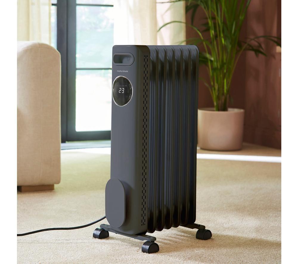 MORPHY RICHARDS HeatFlux Digital Oil-Filled Radiator - Grey image number 8 of 13