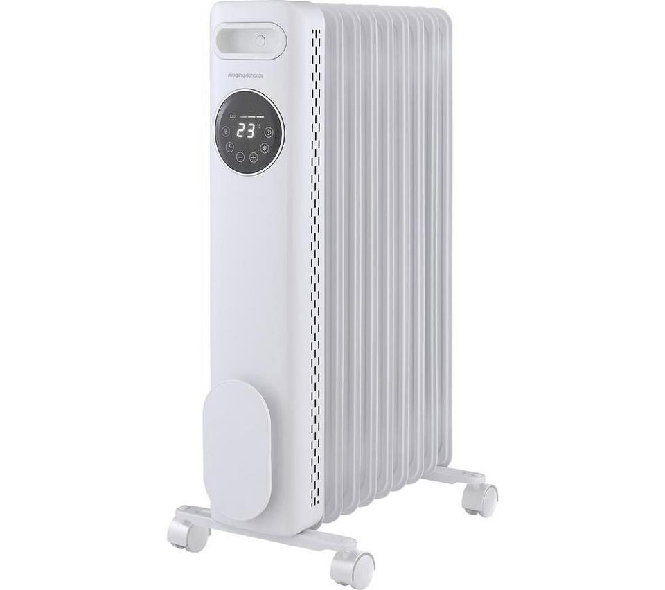 MORPHY RICHARDS HeatFlux Portable Oil-Filled Radiator - White
