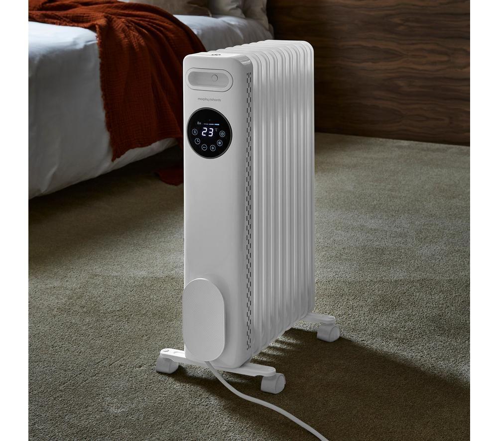 MORPHY RICHARDS HeatFlux Portable Oil-Filled Radiator - White image number 9 of 14