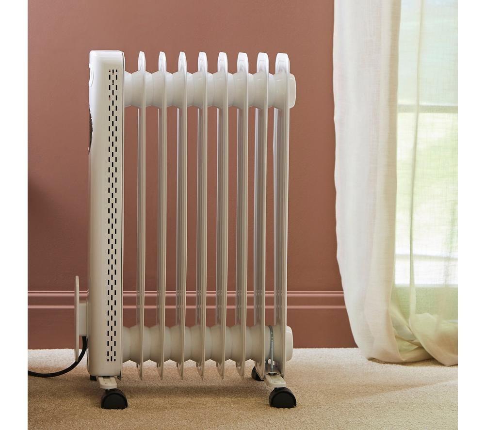 MORPHY RICHARDS HeatFlux Portable Oil-Filled Radiator - White image number 11 of 14