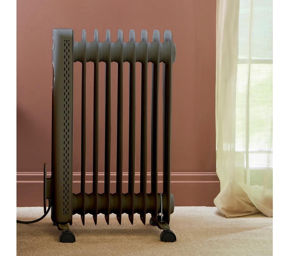 MORPHY RICHARDS HeatFlux Portable Oil-Filled Radiator - Grey image number 9 of 12