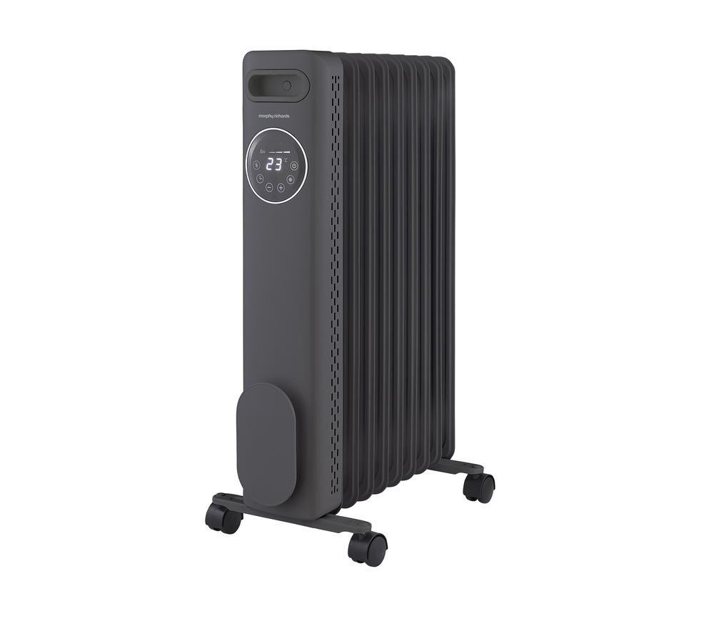 MORPHY RICHARDS HeatFlux Portable Oil-Filled Radiator - Grey image number 11 of 12