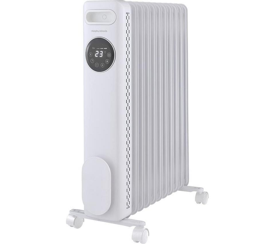 MORPHY RICHARDS HeatFlux 2.5 kw Portable Oil-Filled Radiator - White