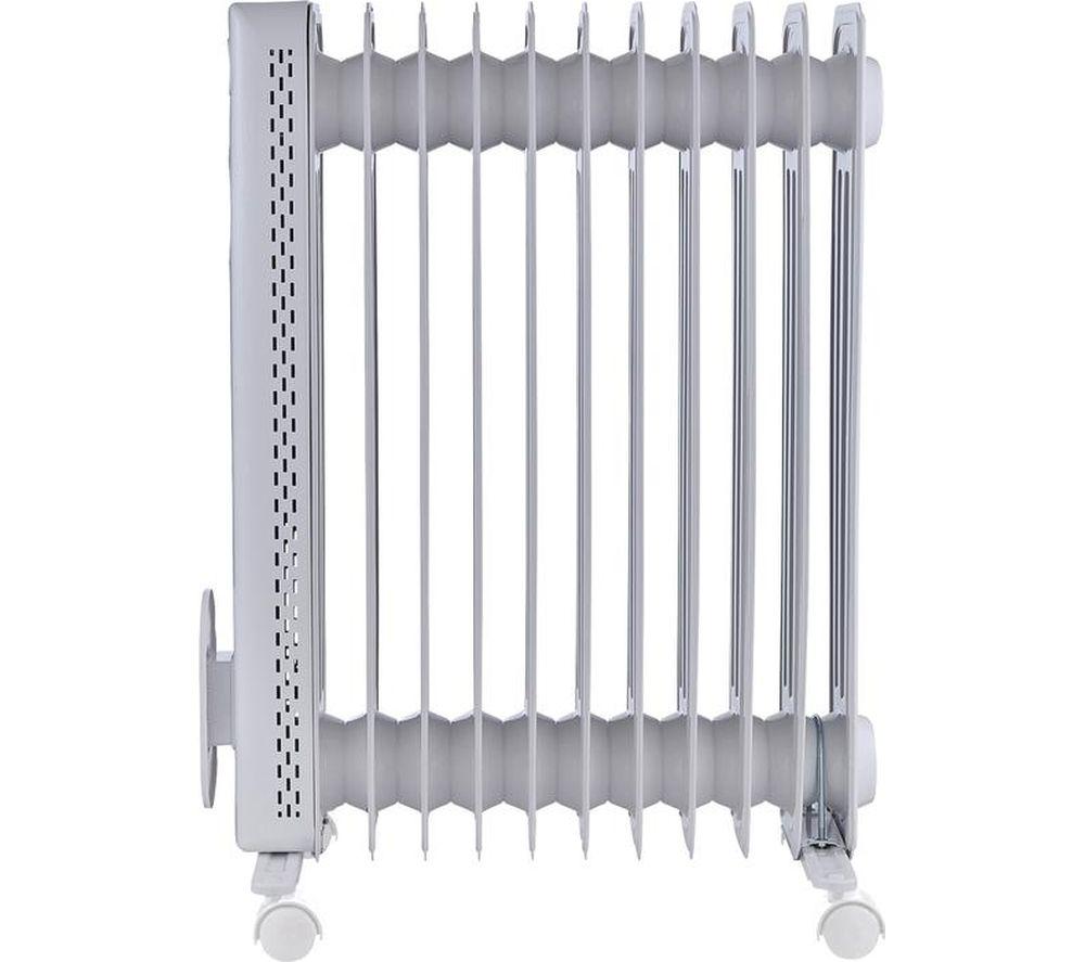 MORPHY RICHARDS HeatFlux 2.5 kw Portable Oil-Filled Radiator - White image number 2 of 12