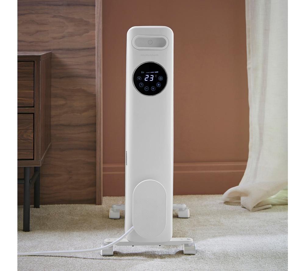 MORPHY RICHARDS HeatFlux 2.5 kw Portable Oil-Filled Radiator - White image number 7 of 12