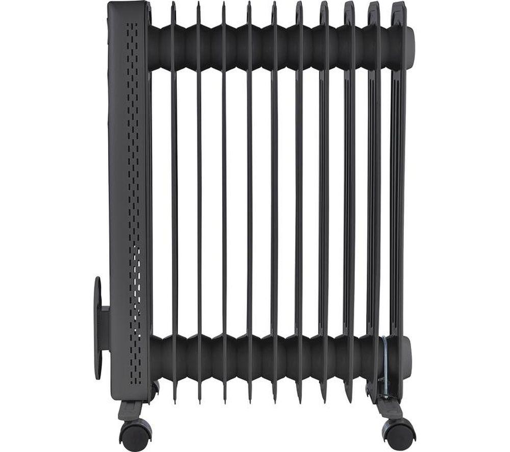 MORPHY RICHARDS HeatFlux 2.5kw Portable Oil-Filled Radiator - Grey image number 2 of 12