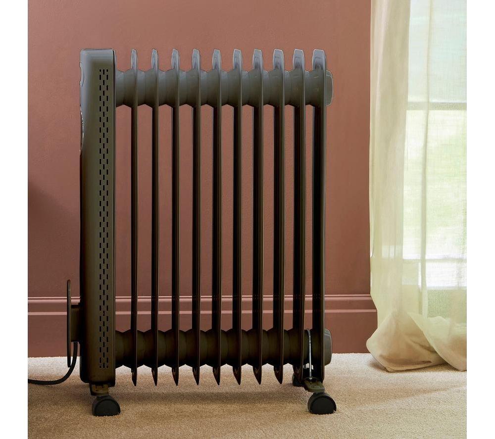 MORPHY RICHARDS HeatFlux 2.5kw Portable Oil-Filled Radiator - Grey image number 4 of 12
