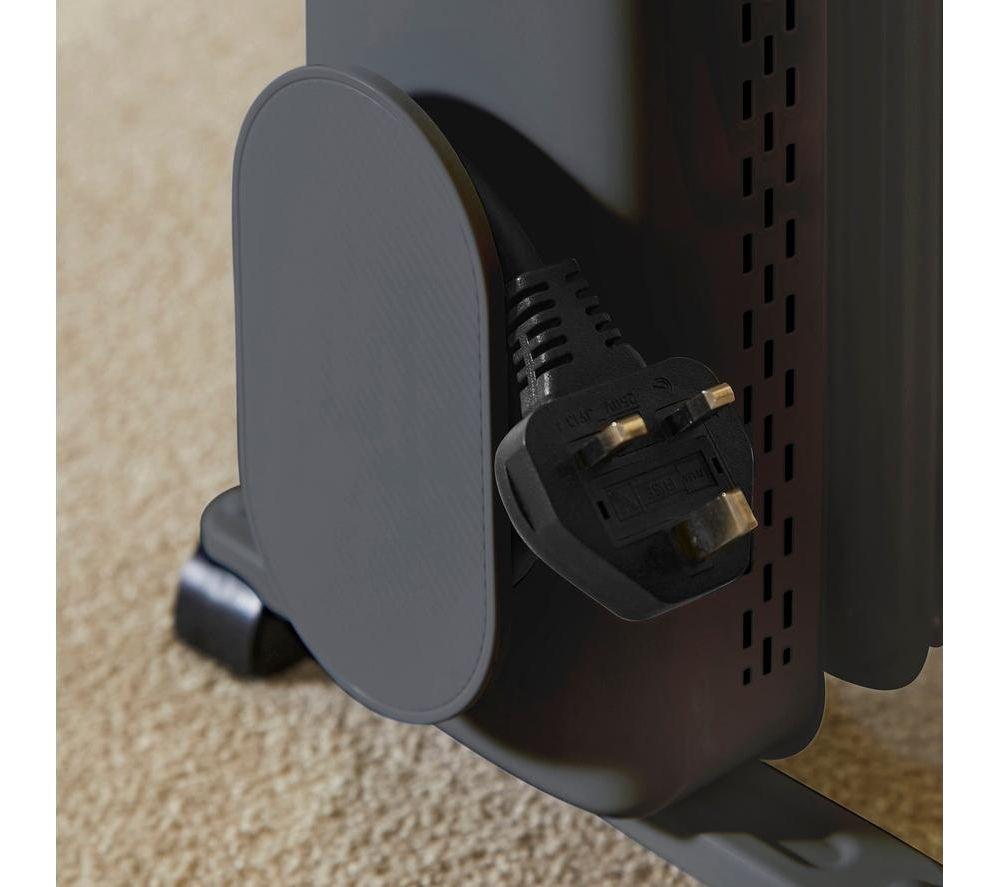 MORPHY RICHARDS HeatFlux 2.5kw Portable Oil-Filled Radiator - Grey image number 8 of 12