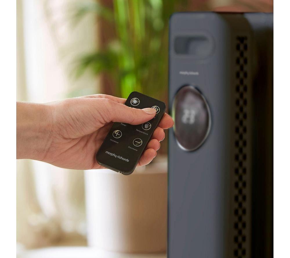 MORPHY RICHARDS HeatFlux 2.5kw Portable Oil-Filled Radiator - Grey image number 11 of 12