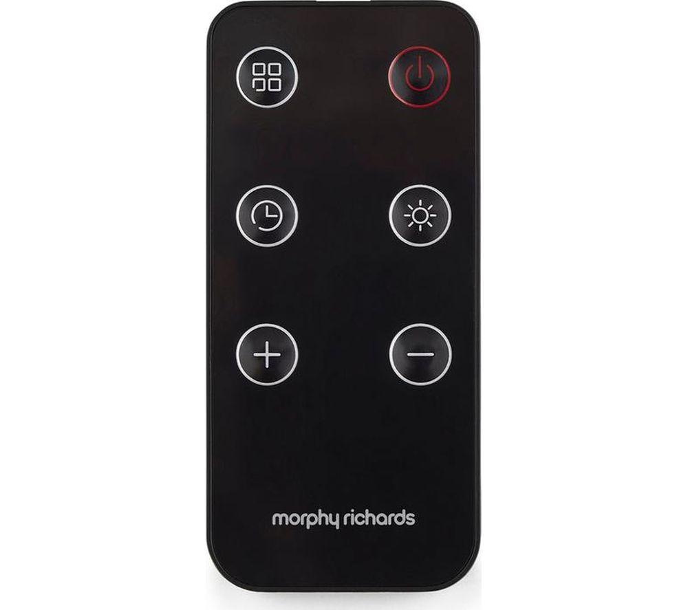 MORPHY RICHARDS HeatFlux 1500 W Hot & Cool Ceramic Fan Heater - Black image number 3 of 8