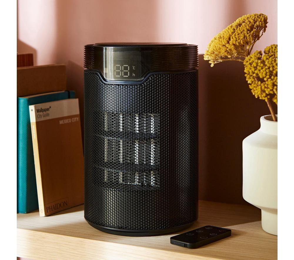 MORPHY RICHARDS HeatFlux 1500 W Hot & Cool Ceramic Fan Heater - Black image number 5 of 8