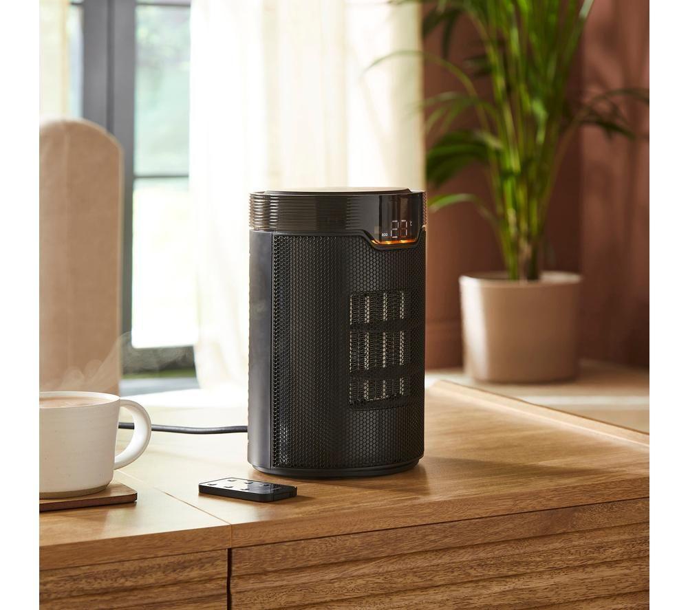 MORPHY RICHARDS HeatFlux 1500 W Hot & Cool Ceramic Fan Heater - Black image number 8 of 8
