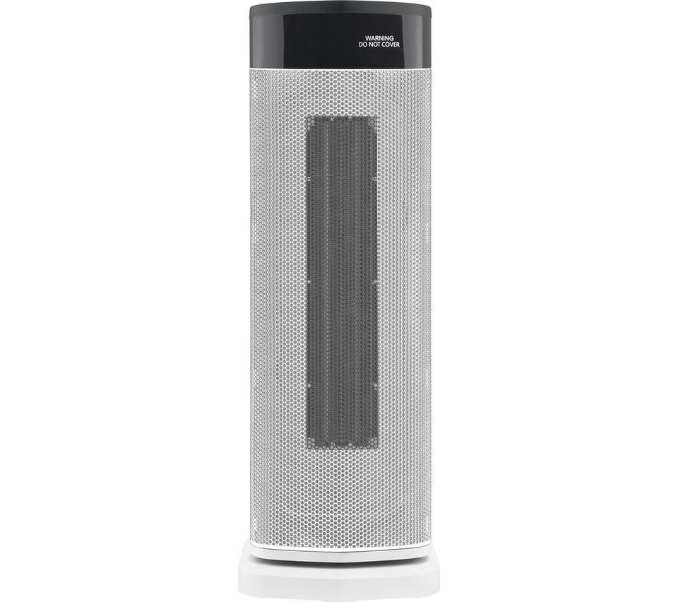MORPHY RICHARDS HeatFlux Digital Ceramic Tower Fan Heater - White