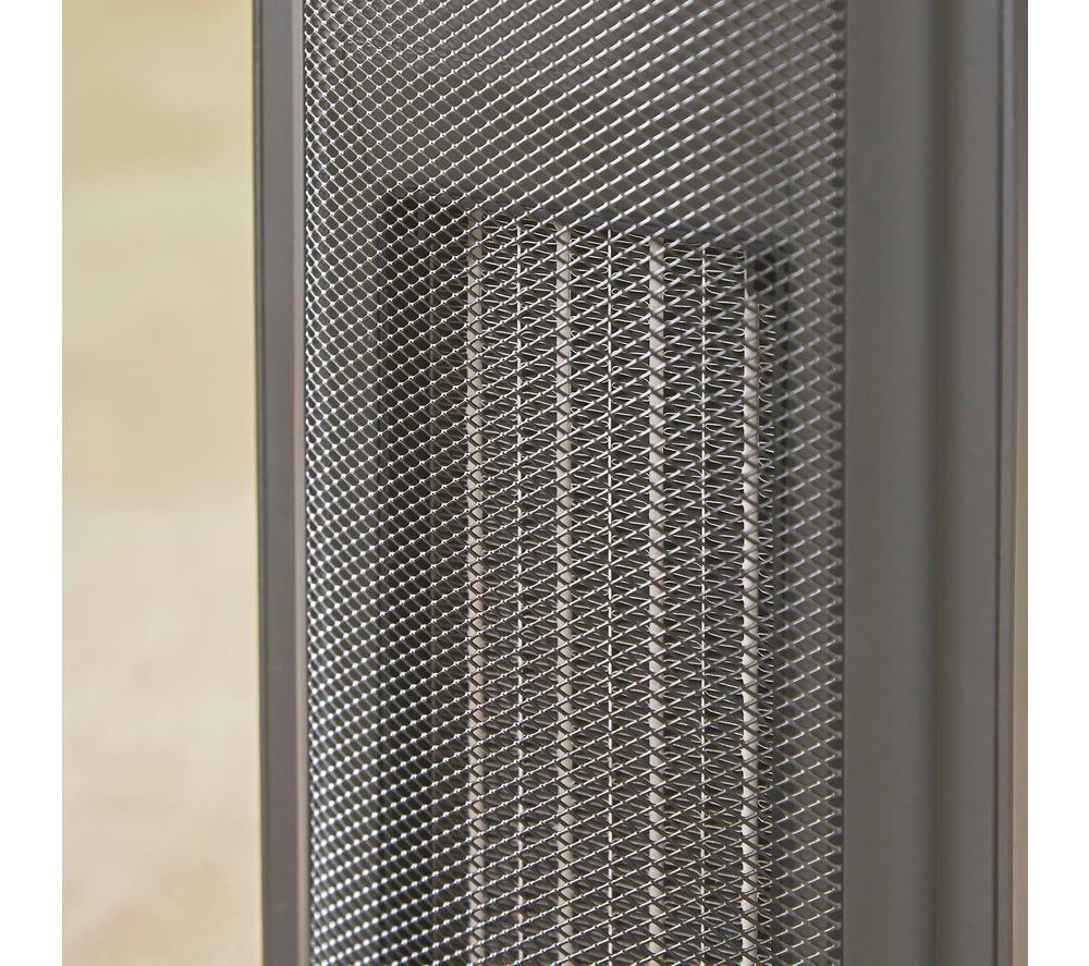 MORPHY RICHARDS HeatFlux Hot & Cool Ultra Thin Ceramic Tower Fan Heater - Grey image number 2 of 7