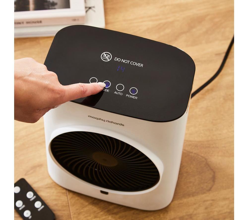 MORPHY RICHARDS HeatFlux 2000 W Portable Hot & Cool Fan Heater - White image number 5 of 11