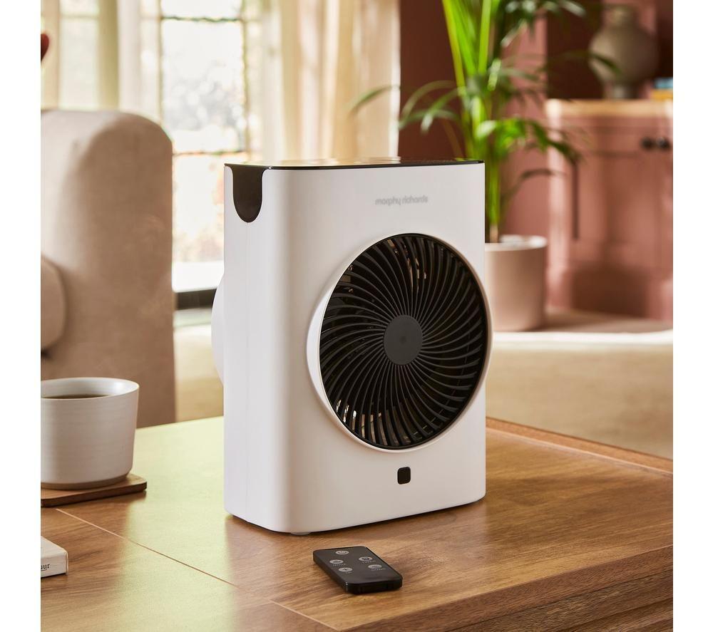 MORPHY RICHARDS HeatFlux 2000 W Portable Hot & Cool Fan Heater - White image number 6 of 11
