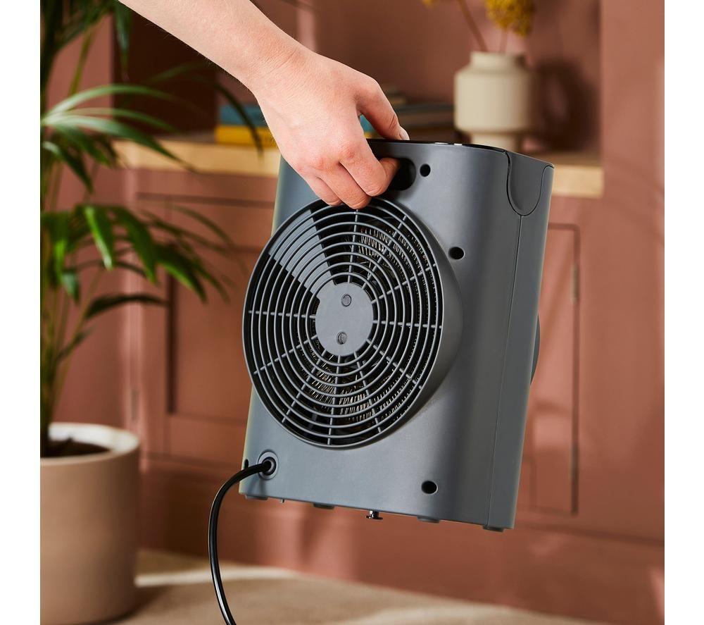 MORPHY RICHARDS HeatFlux 2000 W Portable Hot & Cool Fan Heater - Grey image number 4 of 11
