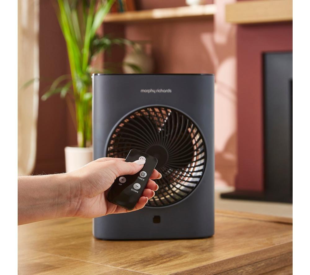 MORPHY RICHARDS HeatFlux 2000 W Portable Hot & Cool Fan Heater - Grey image number 6 of 11