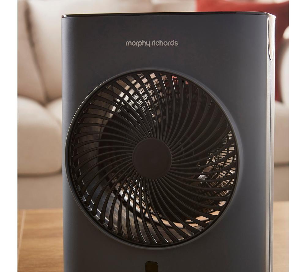 MORPHY RICHARDS HeatFlux 2000 W Portable Hot & Cool Fan Heater - Grey image number 8 of 11