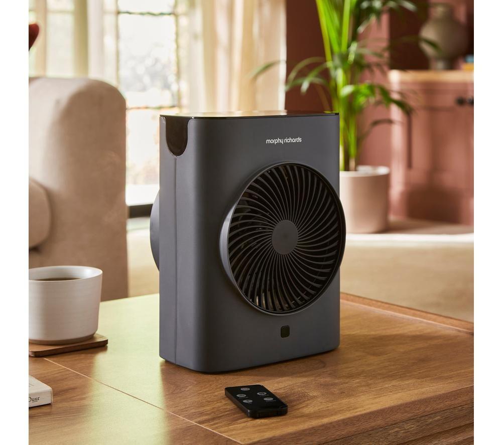 MORPHY RICHARDS HeatFlux 2000 W Portable Hot & Cool Fan Heater - Grey image number 9 of 11