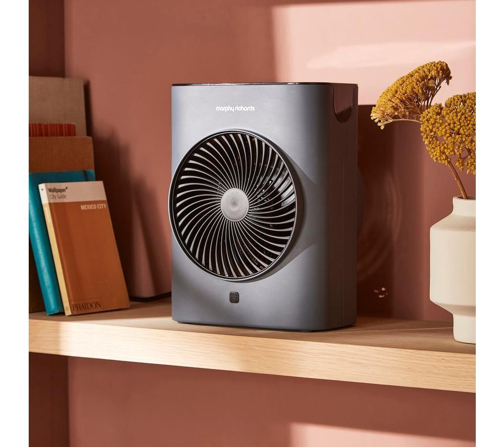 MORPHY RICHARDS HeatFlux 2000 W Portable Hot & Cool Fan Heater - Grey image number 10 of 11
