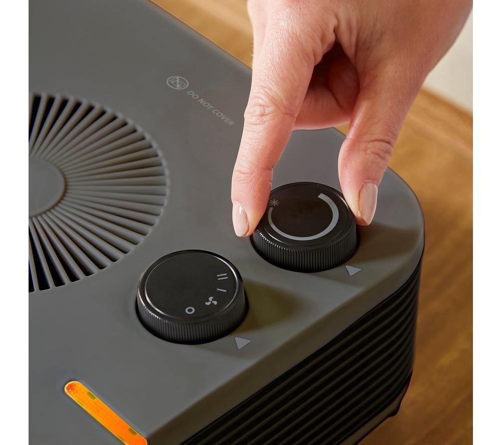 MORPHY RICHARDS HeatFlux 2000 W Portable Fan Heater - Grey image number 4 of 7