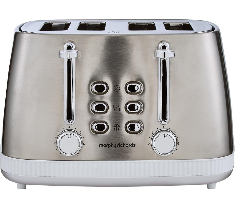 Morphy Richards White Mexborough 4 Slice Toaster Black In - Image 10
