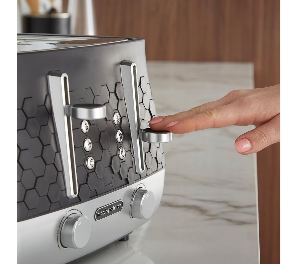MORPHY RICHARD Cassini 243020 4-Slice Toaster - Moonless Night image number 2 of 7