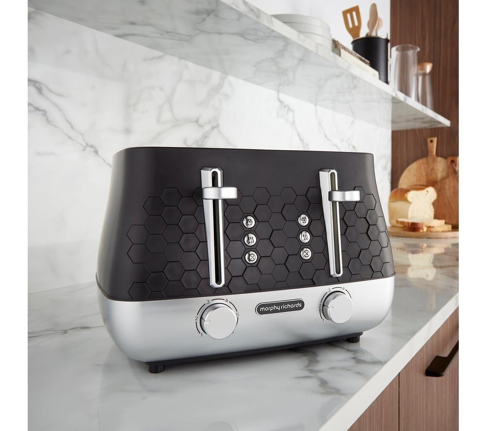 MORPHY RICHARD Cassini 243020 4-Slice Toaster - Moonless Night image number 6 of 7