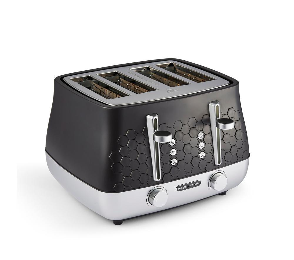 MORPHY RICHARD Cassini 243020 4-Slice Toaster - Moonless Night image number 7 of 7