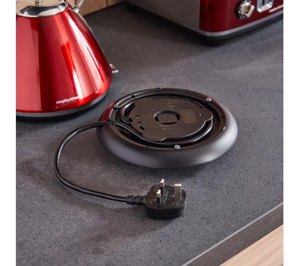 MORPHY RICHARDS Accents Traditional Kettle - Red image number 5 of 10