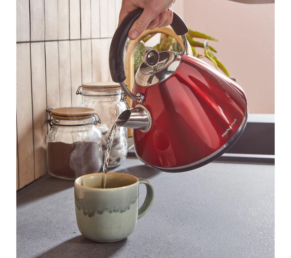 MORPHY RICHARDS Accents Traditional Kettle - Red image number 9 of 10