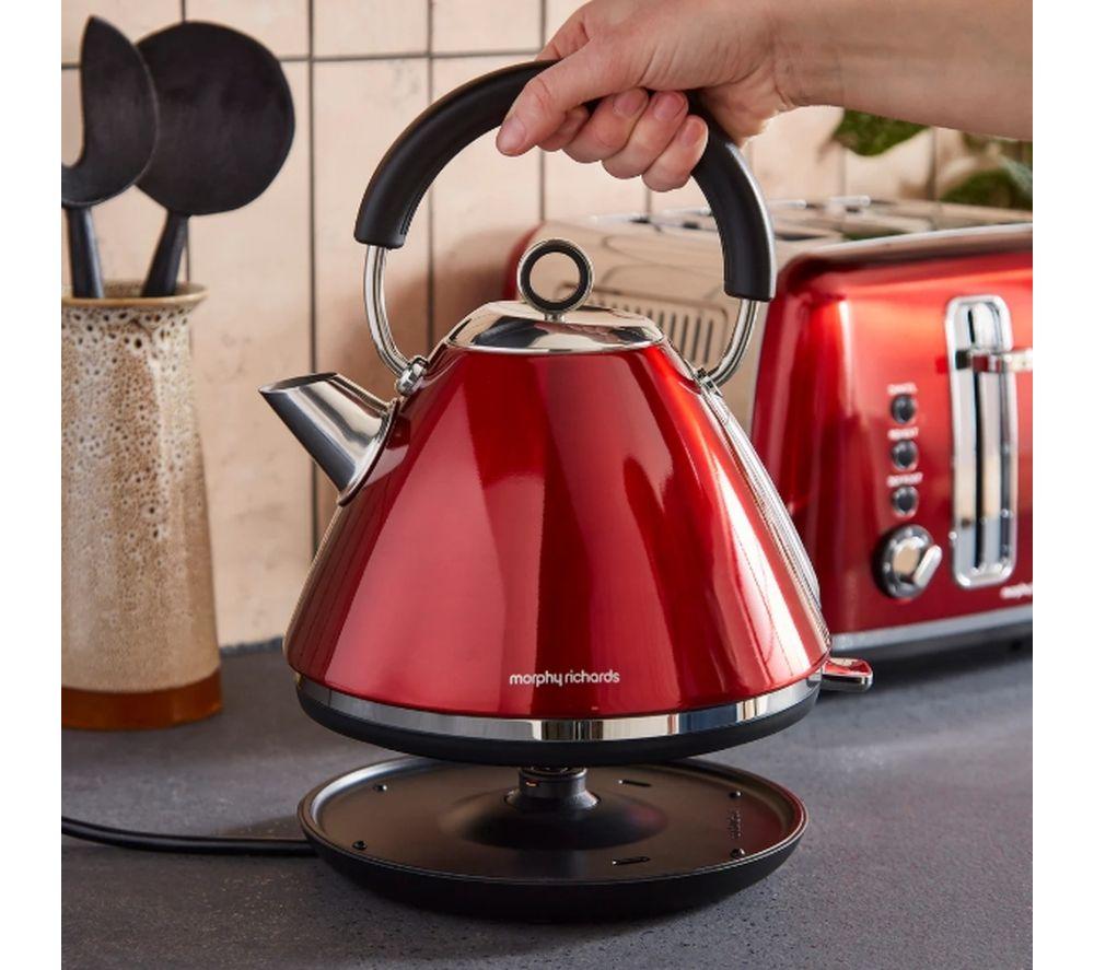 MORPHY RICHARDS Accents Traditional Kettle - Red image number 10 of 10