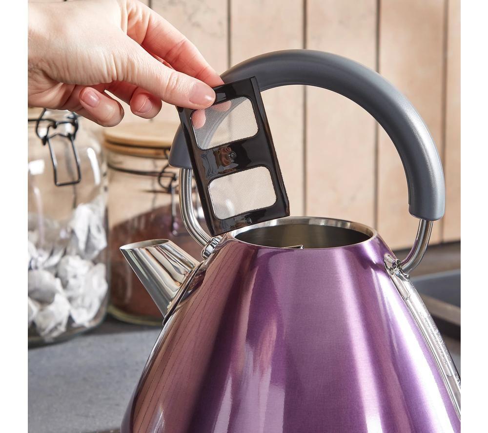 MORPHY RICHARDS Accents Traditional Kettle - Purple image number 2 of 8