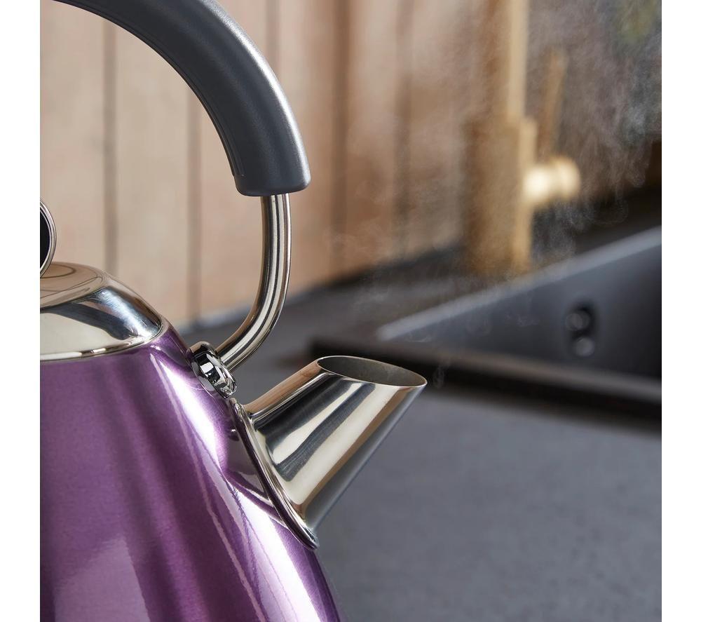 MORPHY RICHARDS Accents Traditional Kettle - Purple image number 3 of 8