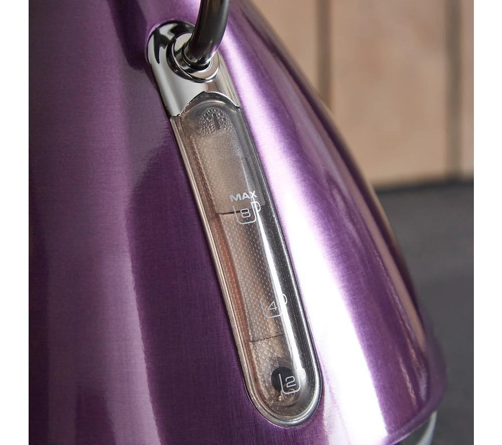 MORPHY RICHARDS Accents Traditional Kettle - Purple image number 4 of 8