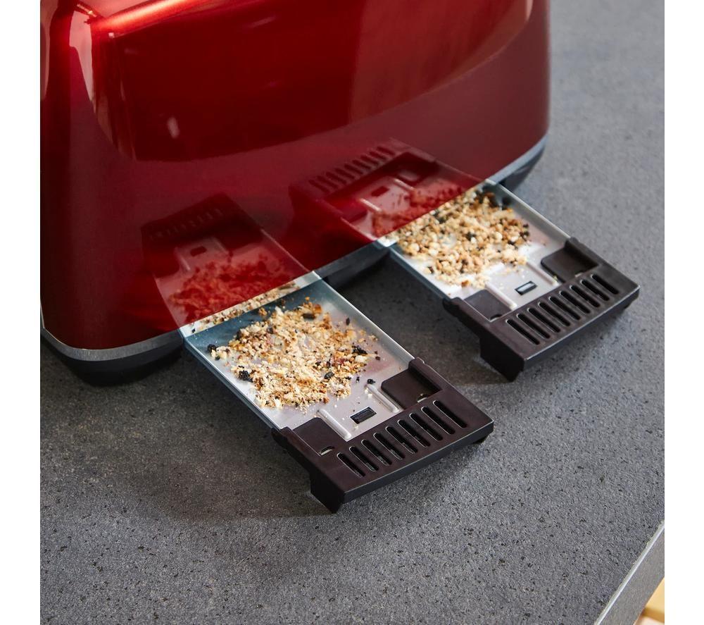 MORPHY RICHARDS Accents 242048 4-Slice Toaster - Red image number 2 of 5
