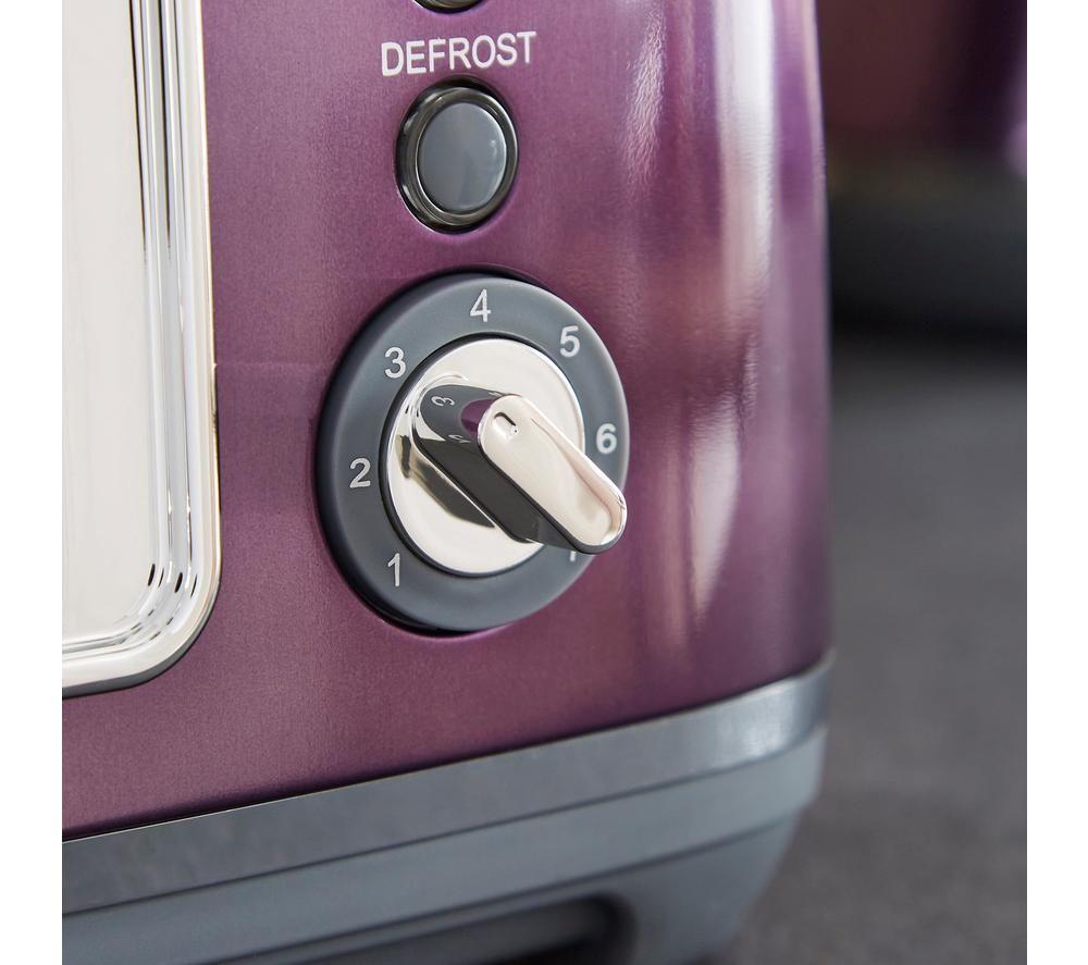 MORPHY RICHARDS Accents 242050 4-Slice Toaster - Purple image number 2 of 7