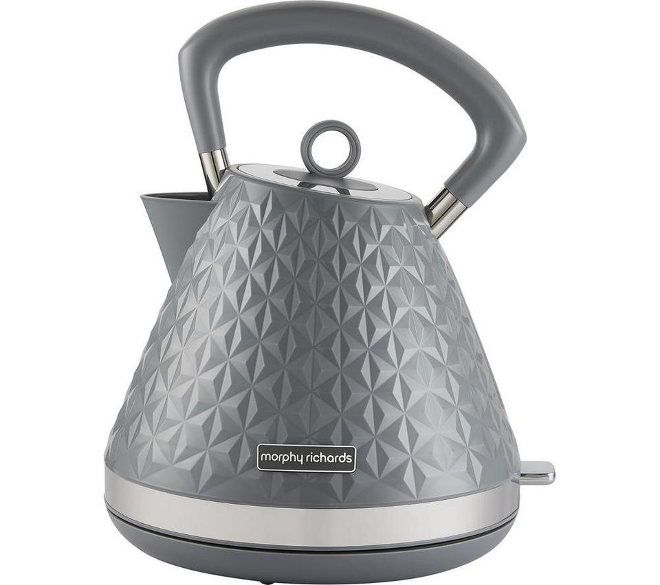 MORPHY RICHARDS Vector Traditional Kettle - Grey