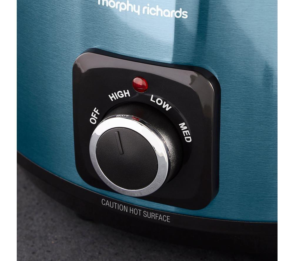 MORPHY RICHARDS Accents Sear & Stew Slow Cooker - Blue image number 2 of 12