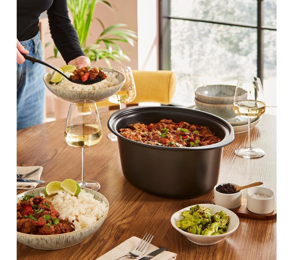 MORPHY RICHARDS Accents Sear & Stew Slow Cooker - Blue image number 7 of 12