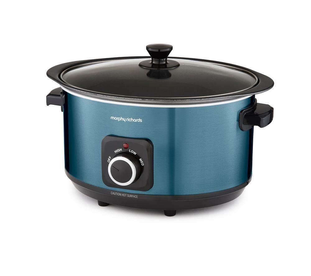 MORPHY RICHARDS Accents Sear & Stew Slow Cooker - Blue image number 12 of 12