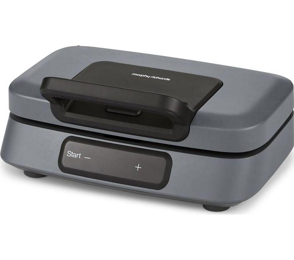MORPHY RICHARDS GrillX Sandwich Toaster - Grey image number 2 of 9