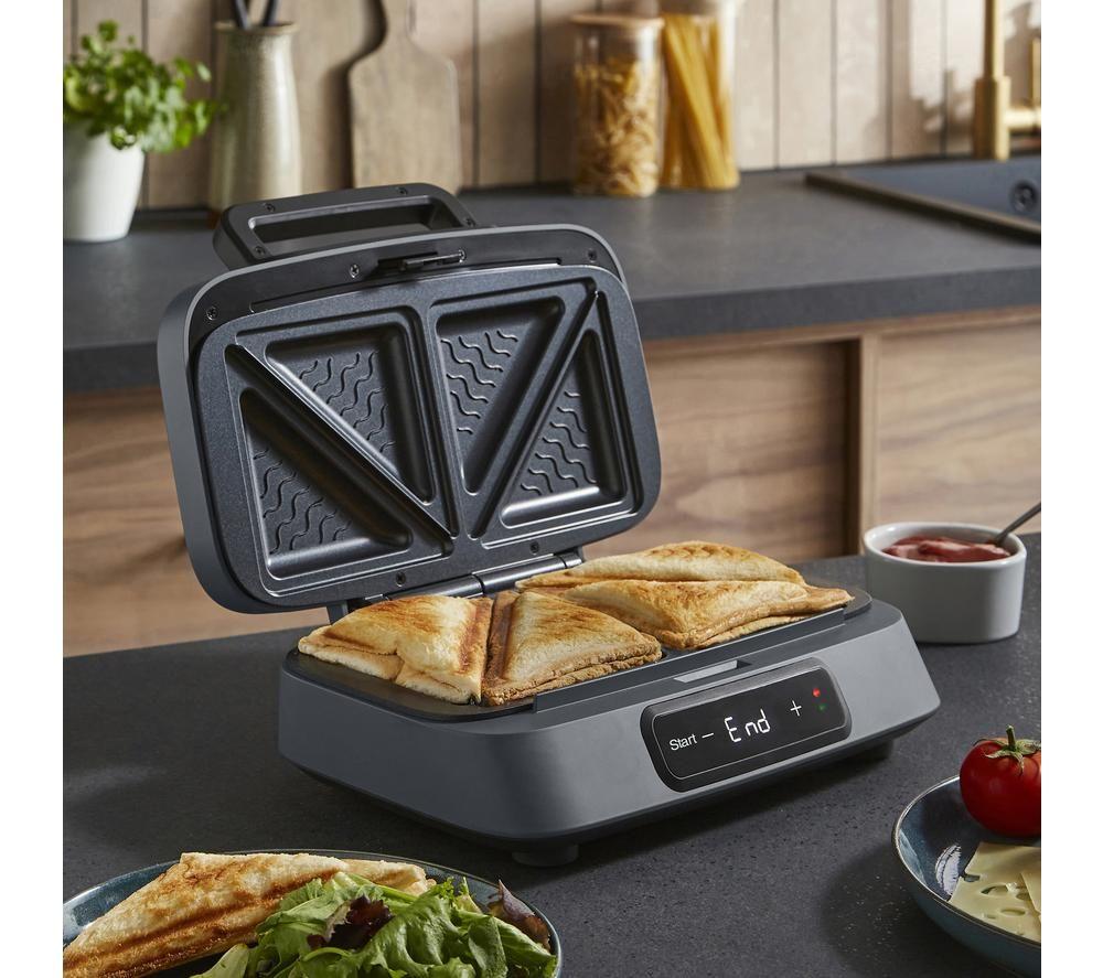 MORPHY RICHARDS GrillX Sandwich Toaster - Grey image number 6 of 9
