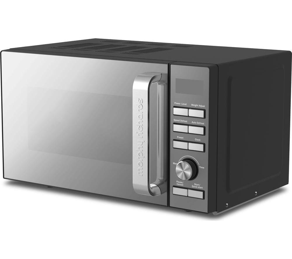 MORPHY RICHARDS 511443 Solo Microwave - Matt Black image number 2 of 6