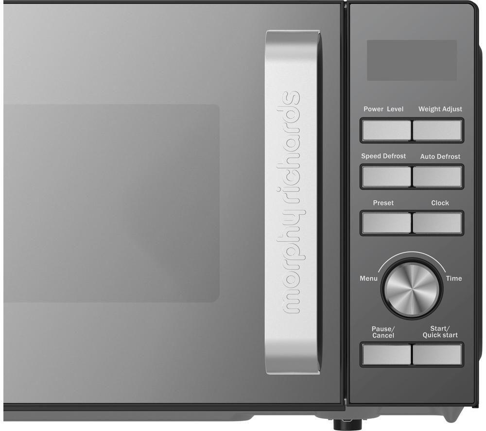 MORPHY RICHARDS 511443 Solo Microwave - Matt Black image number 3 of 6
