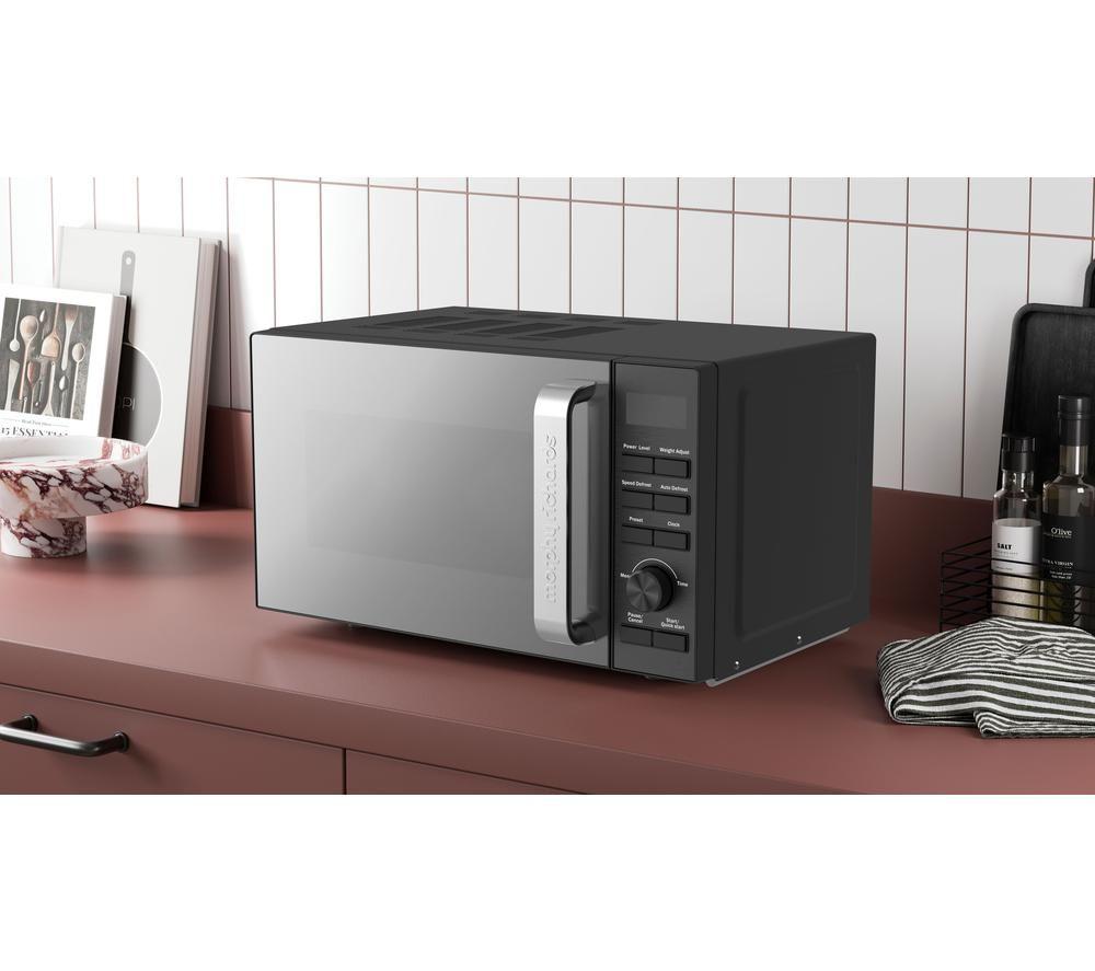 MORPHY RICHARDS 511444 Solo Microwave - Matt Black image number 3 of 6