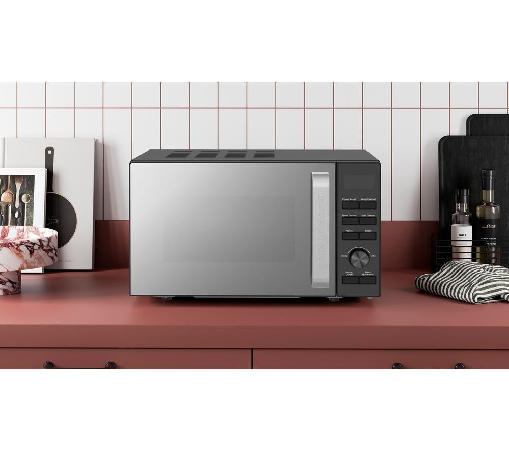 MORPHY RICHARDS 511444 Solo Microwave - Matt Black image number 4 of 6