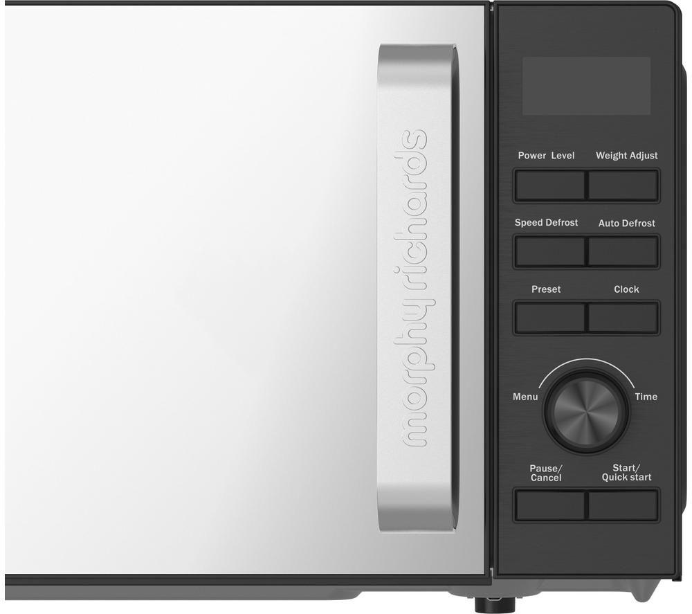 MORPHY RICHARDS 511444 Solo Microwave - Matt Black image number 5 of 6