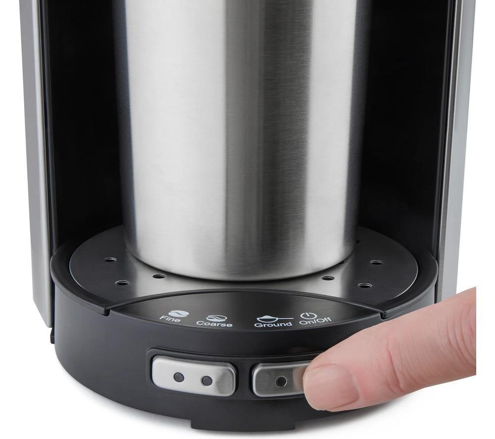 MORPHY RICHARDS Tazza Pour & Go 162105 Filter Coffee Machine - Silver image number 4 of 15